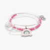 'Happy Mind, Happy Life' Charm Bangle, Set of 2 sold by Alex and Ani