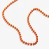 Ball Chain Necklace, Orange sold by Alex and Ani