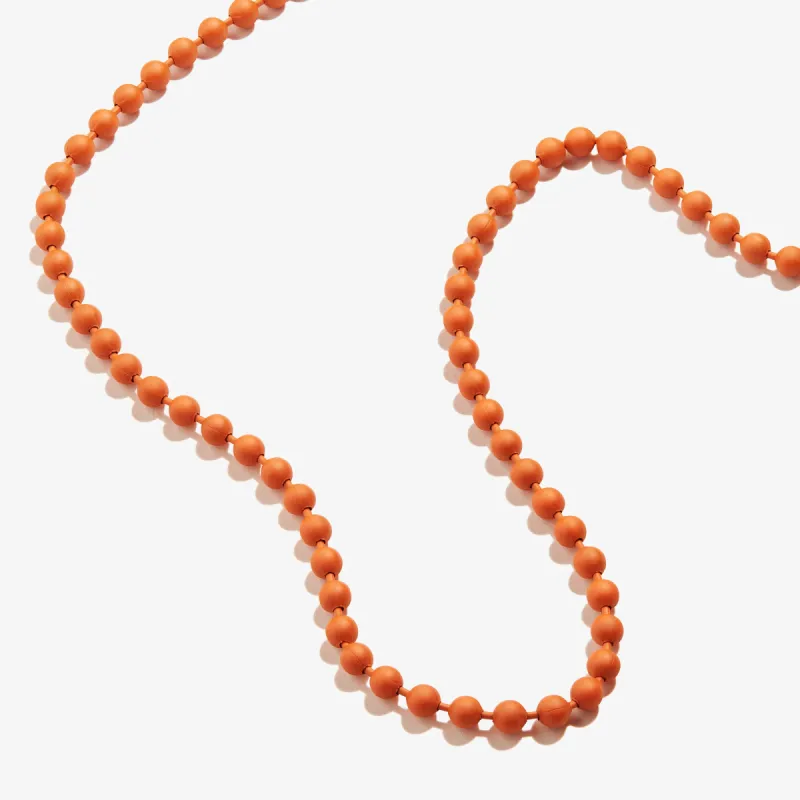 Ball Chain Necklace, Orange sold by Alex and Ani