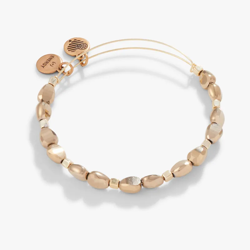 Radiant Beaded Bangle, Gold sold by Alex and Ani