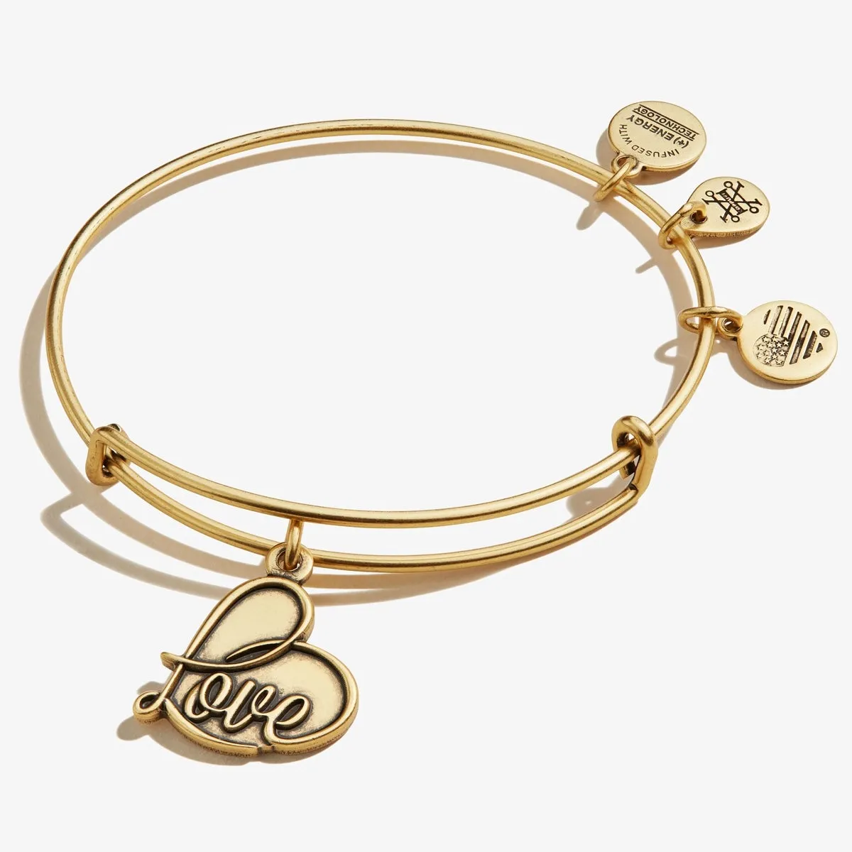 'Love' Charm Bangle sold by Alex and Ani product image thumbnail 3