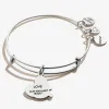 'Love' Charm Bangle sold by Alex and Ani