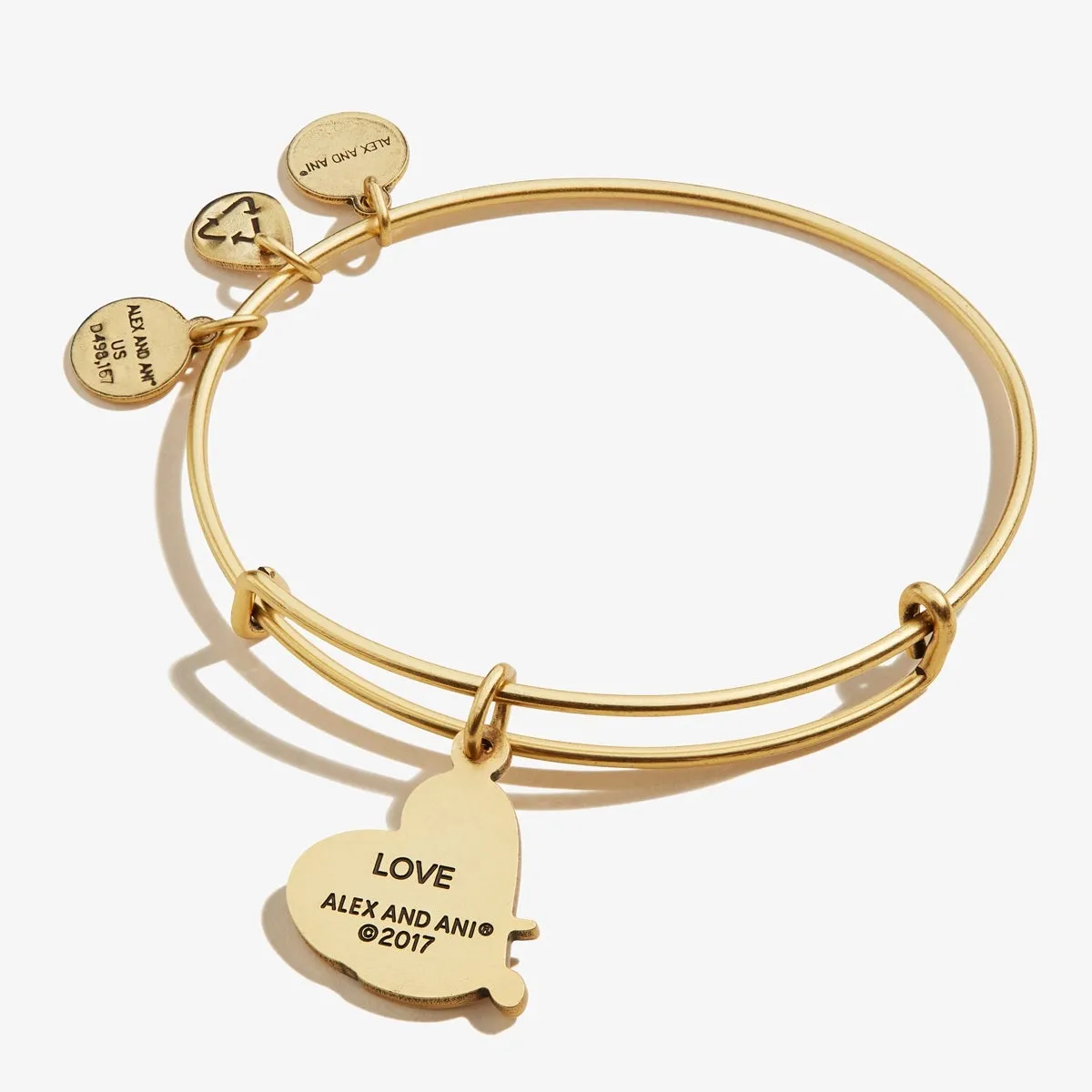 'Love' Charm Bangle sold by Alex and Ani product image thumbnail 4