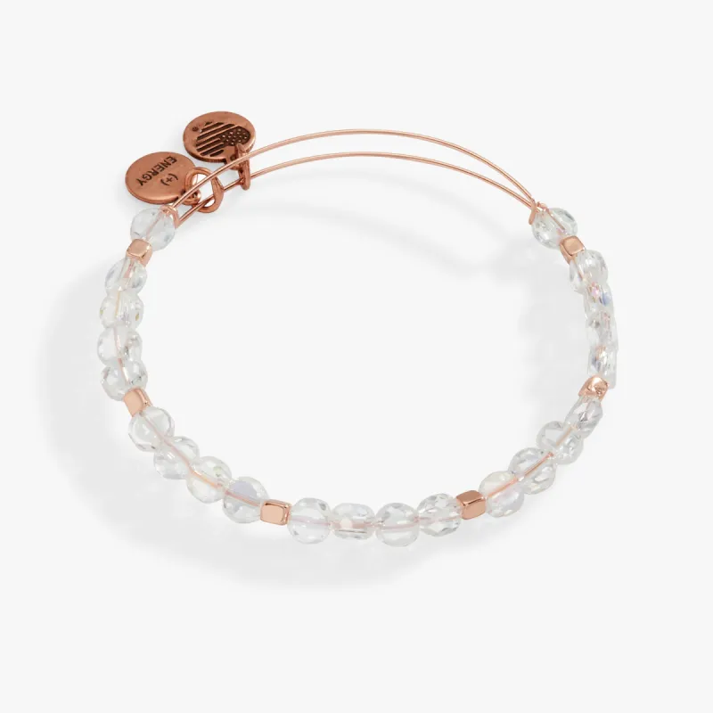 Devotion Beaded Bangle Bracelet, Crystal sold by Alex and Ani