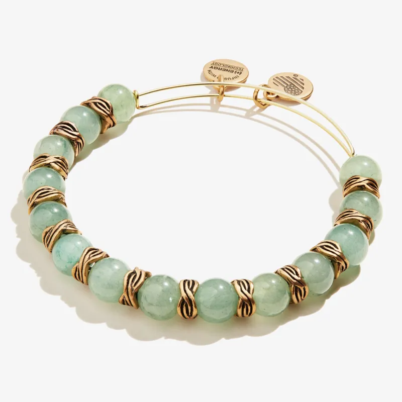 Aventurine Beaded Bangle sold by Alex and Ani
