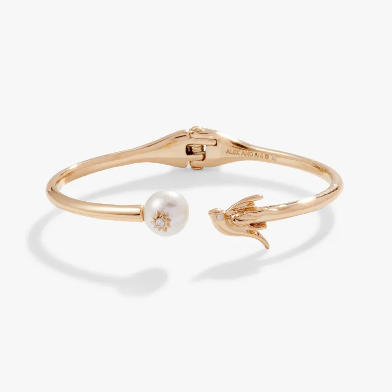 Bird + Pearl Cuff Bracelet sold by Alex and Ani