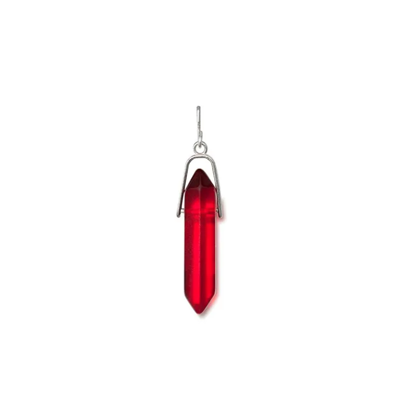 Scarlet Spike Necklace Pendant, January sold by Alex and Ani