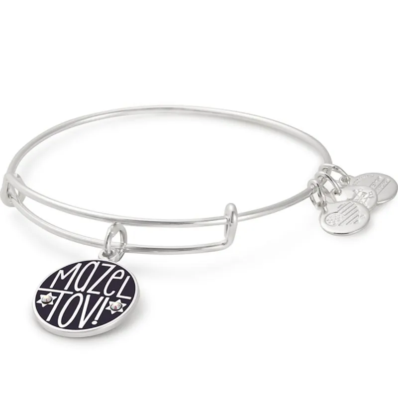 'Mazel Tov' Charm Bangle sold by Alex and Ani