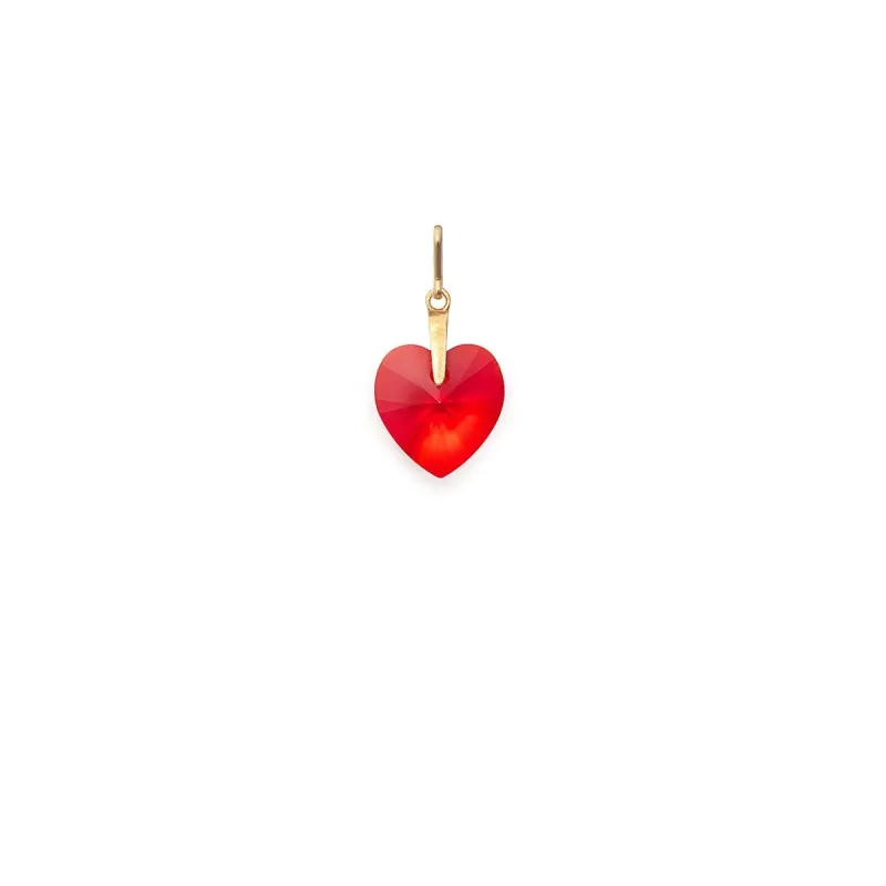 Ruby Crystal Heart Charm sold by Alex and Ani