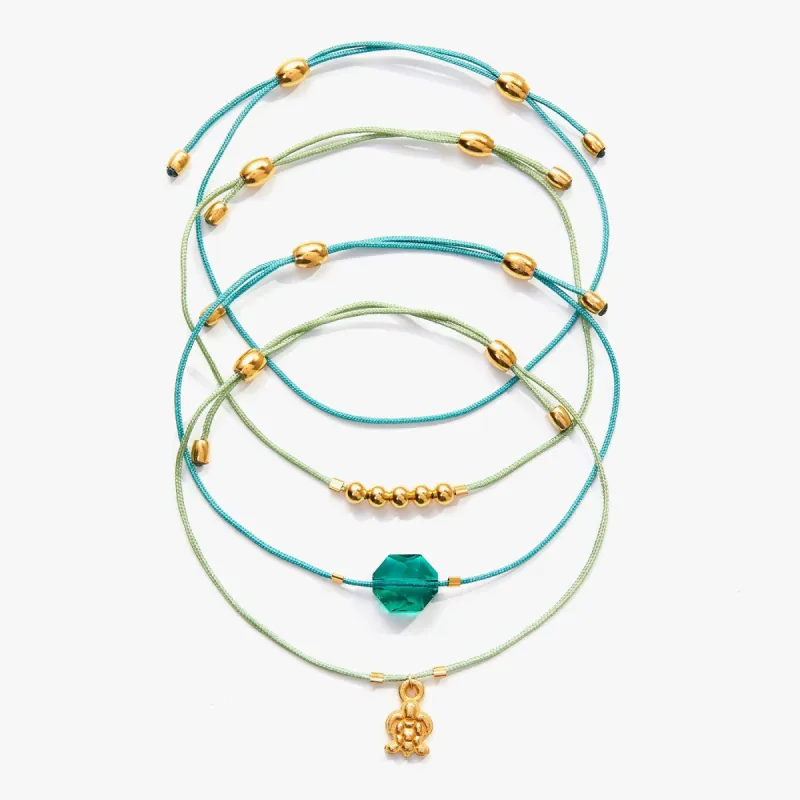 Turtle Cord Bracelets, Set of 4 sold by Alex and Ani