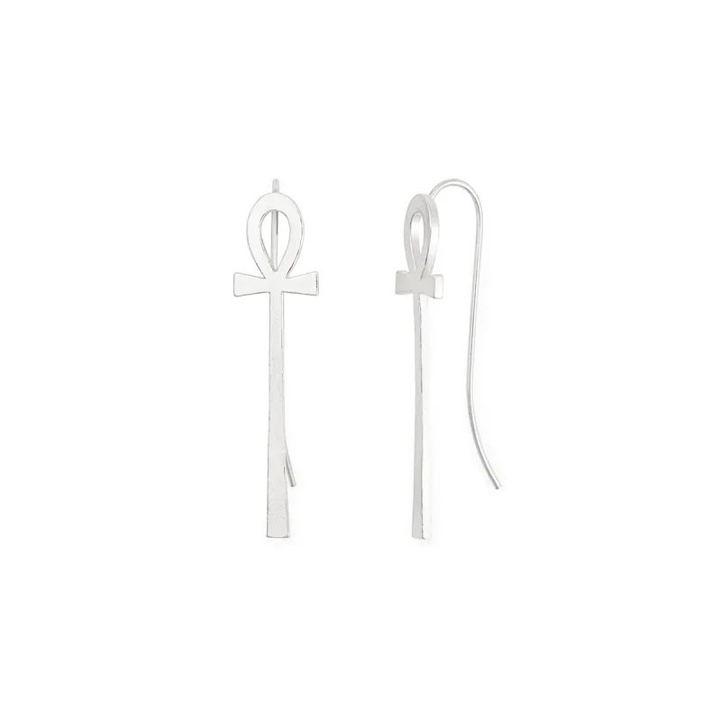 Ankh Drop Earrings sold by Alex and Ani