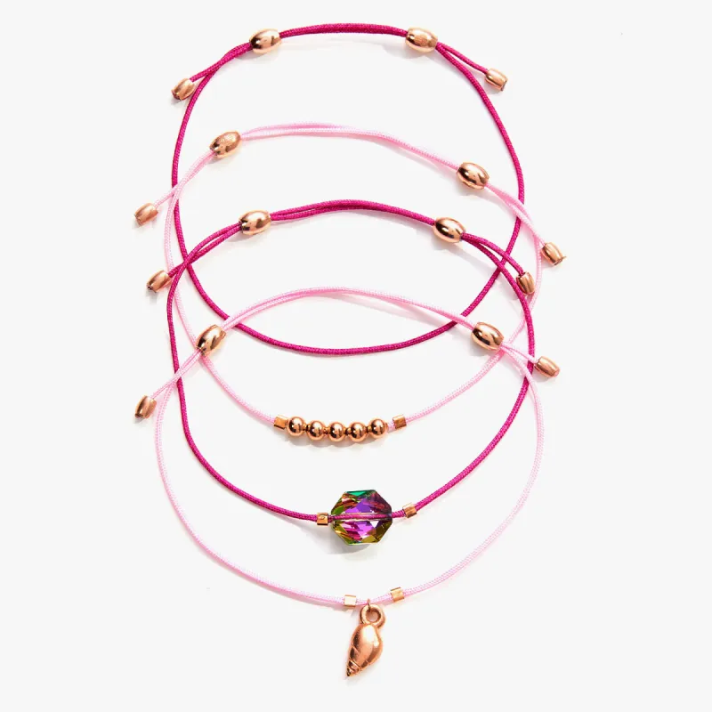 Conch Shell Cord Bracelets, Set of 4 sold by Alex and Ani