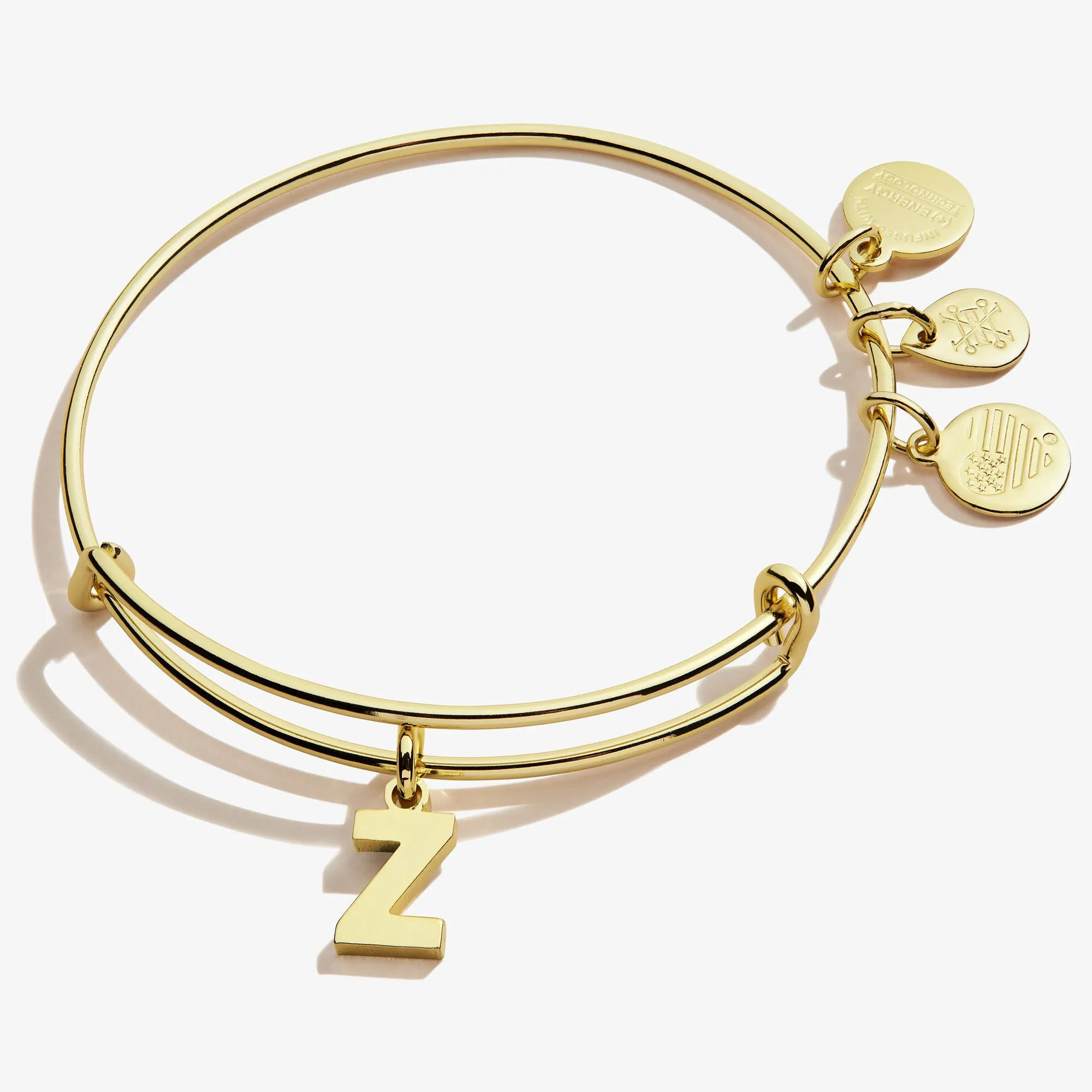 Initial Z Charm Bangle sold by Alex and Ani product image thumbnail 3