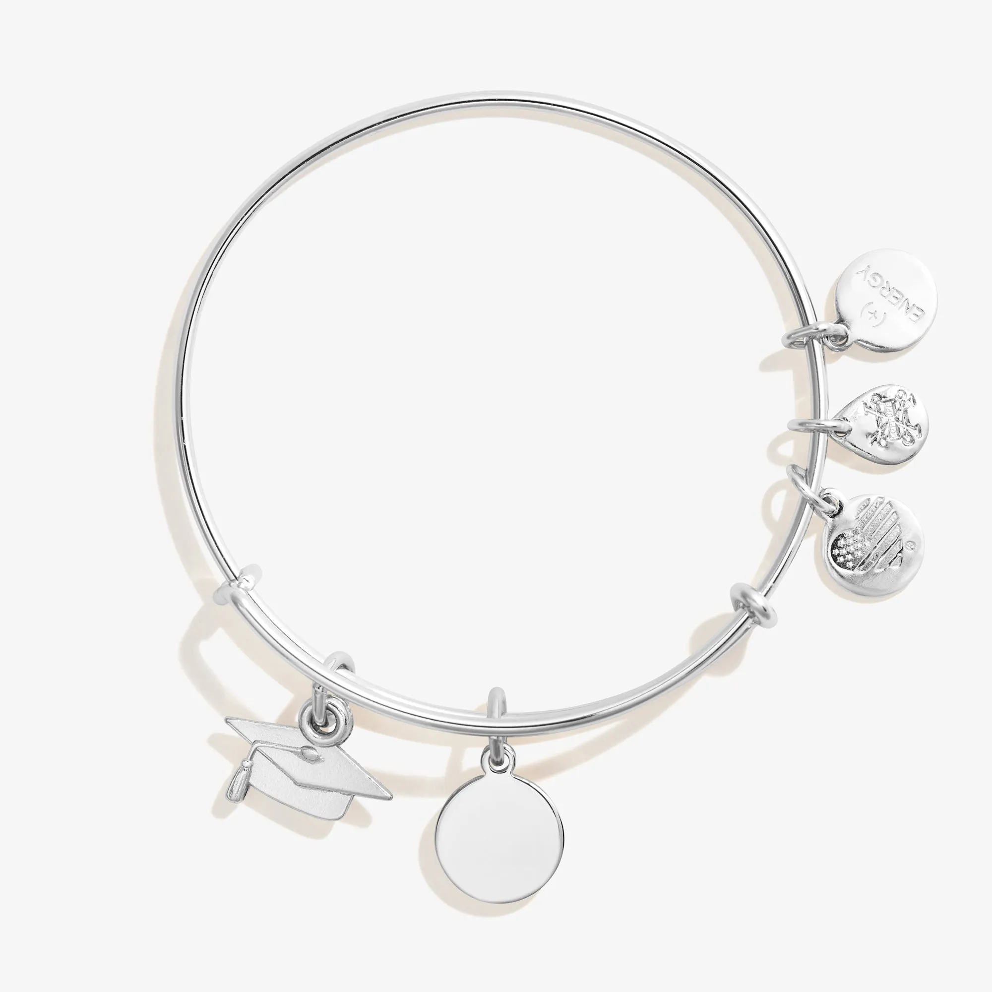 Graduation Cap Duo Charm Bangle sold by Alex and Ani