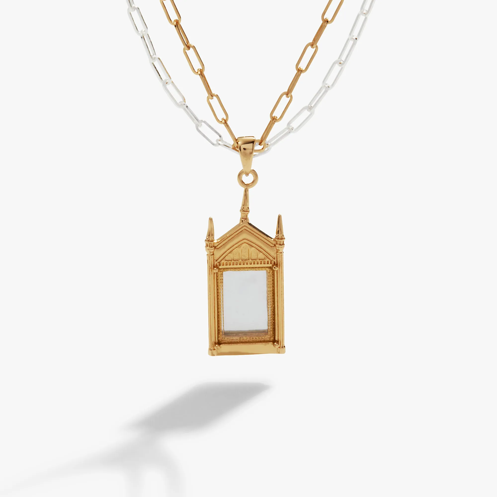 Harry Potter™ Mirror of Erised Necklace sold by Alex and Ani