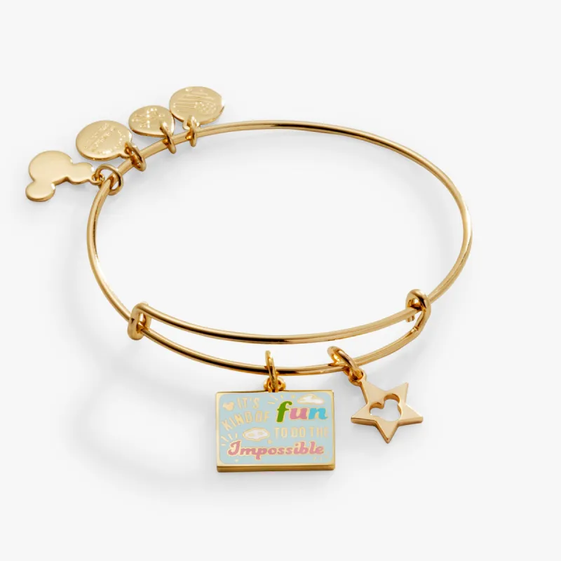 Disney® Impossible Charm Bangle sold by Alex and Ani