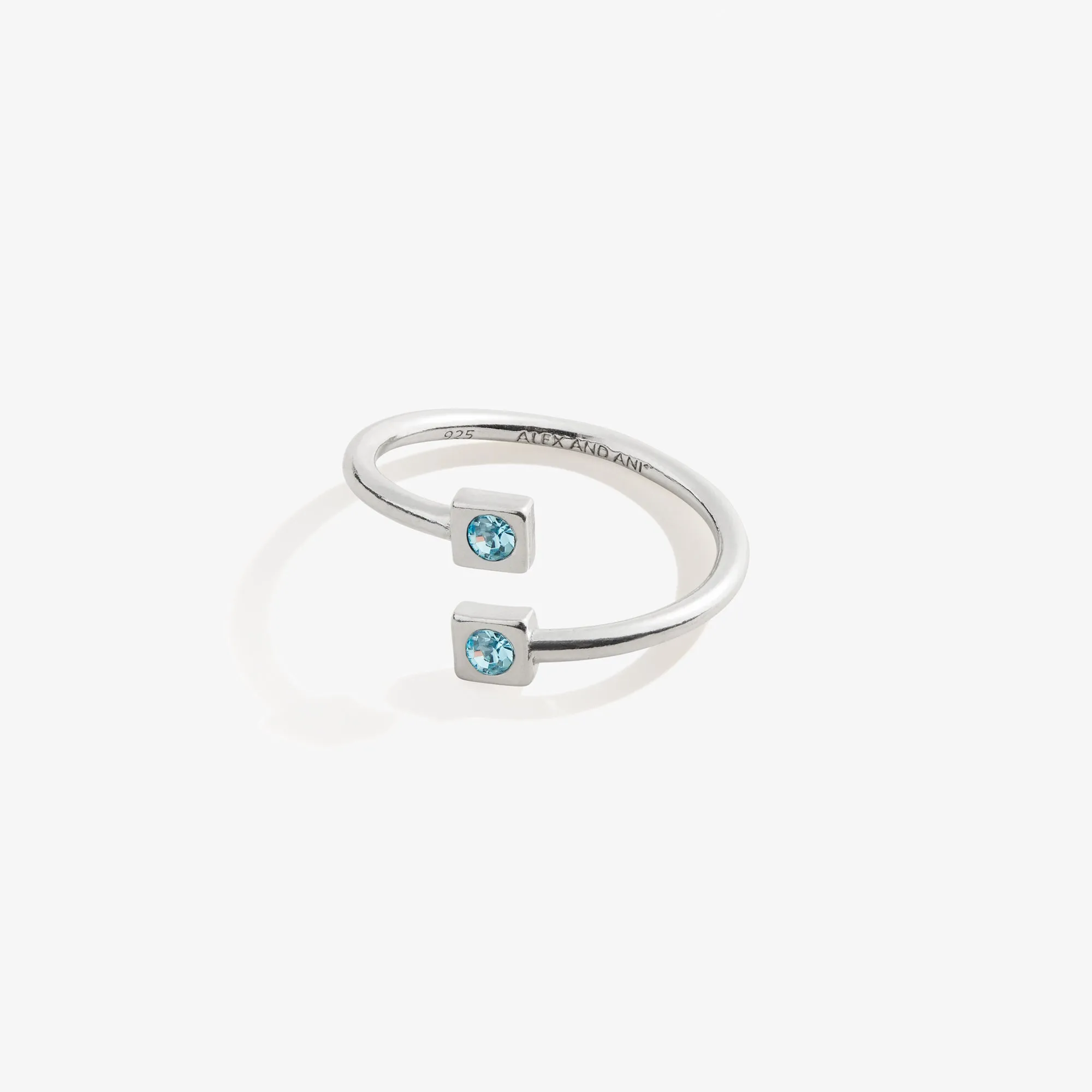 March Birthstone Aquamarine Ring Wrap sold by Alex and Ani