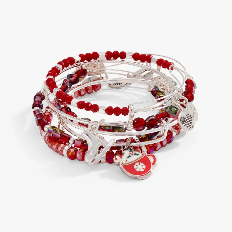 'Warmest Wishes' Charm Bangle, Set of 6 sold by Alex and Ani