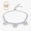 Butterfly Multi-Charm Bolo Bracelet sold by Alex and Ani
