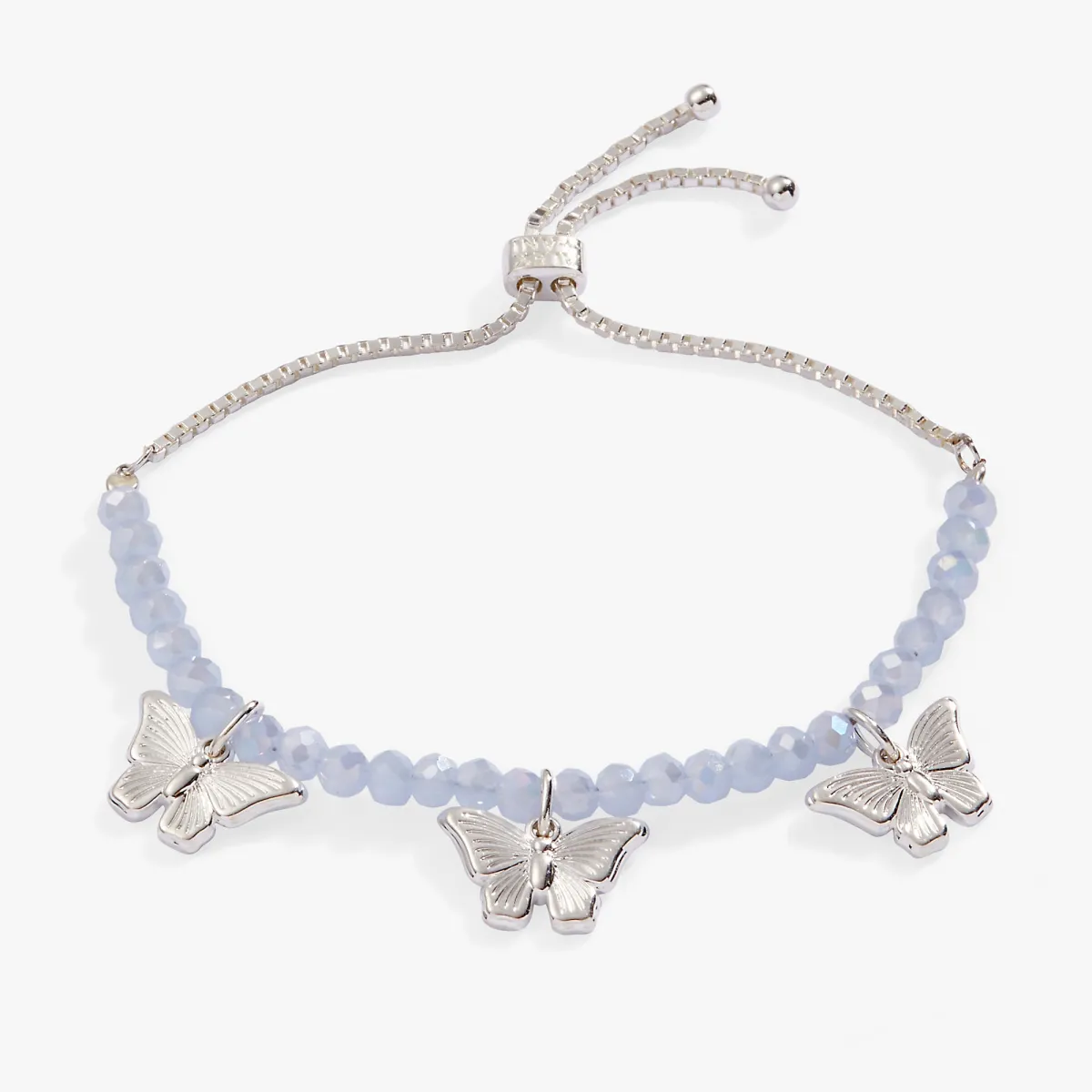Butterfly Multi-Charm Bolo Bracelet sold by Alex and Ani