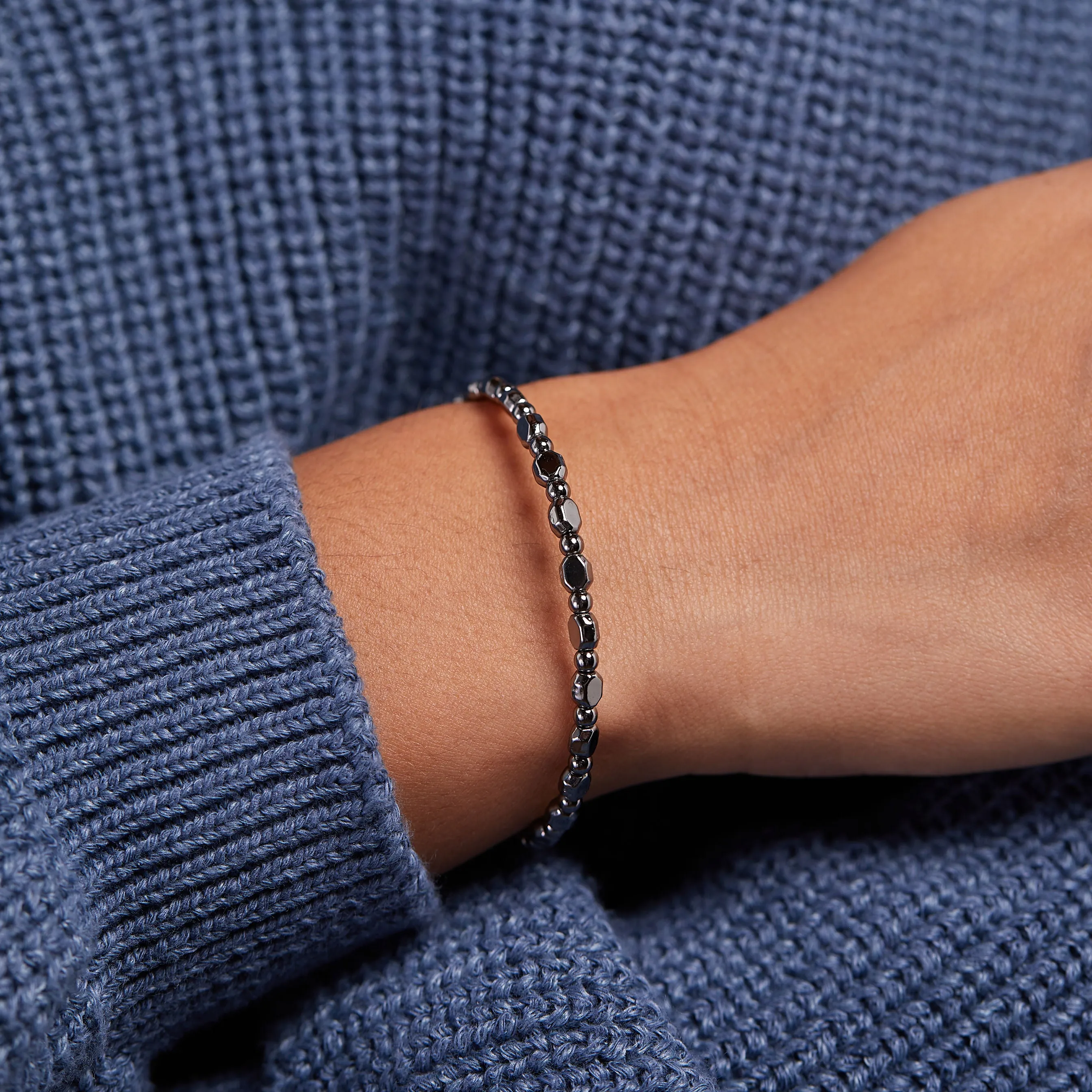 Lucent Metal Beaded Bangle sold by Alex and Ani product image thumbnail 2