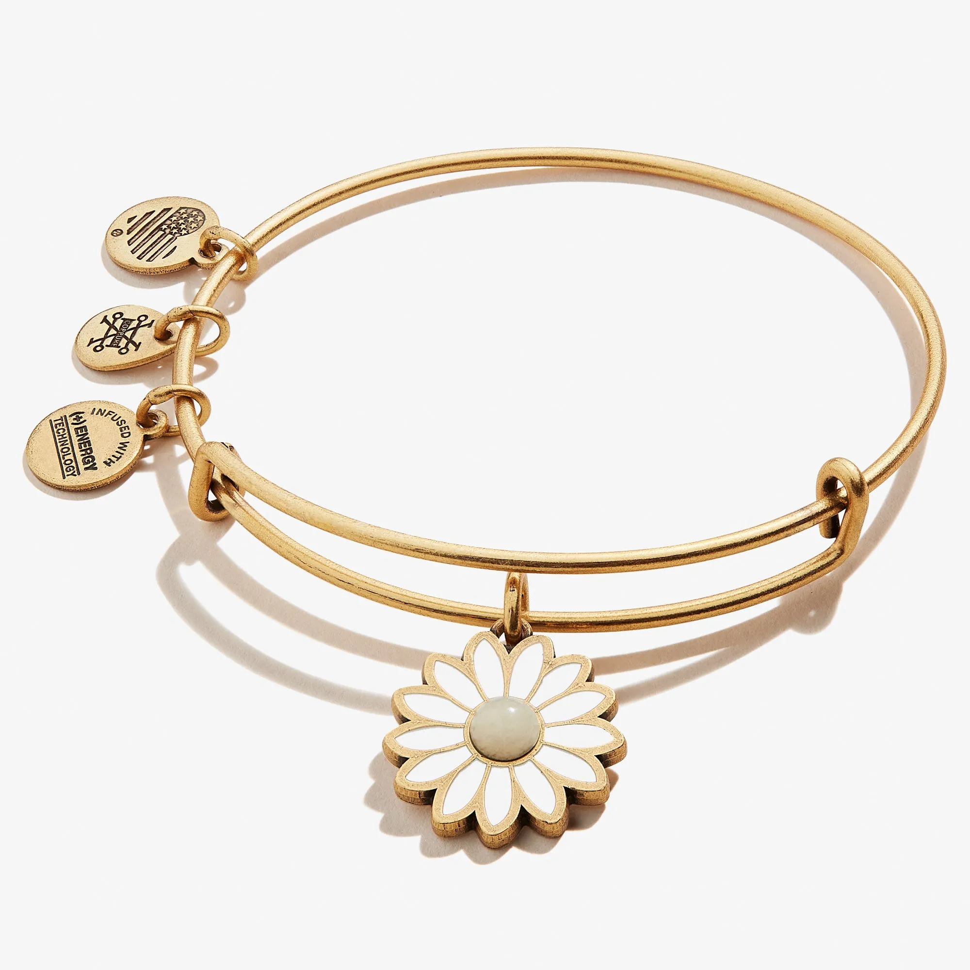 Daisy Charm Bangle Bracelet sold by Alex and Ani product image thumbnail 3