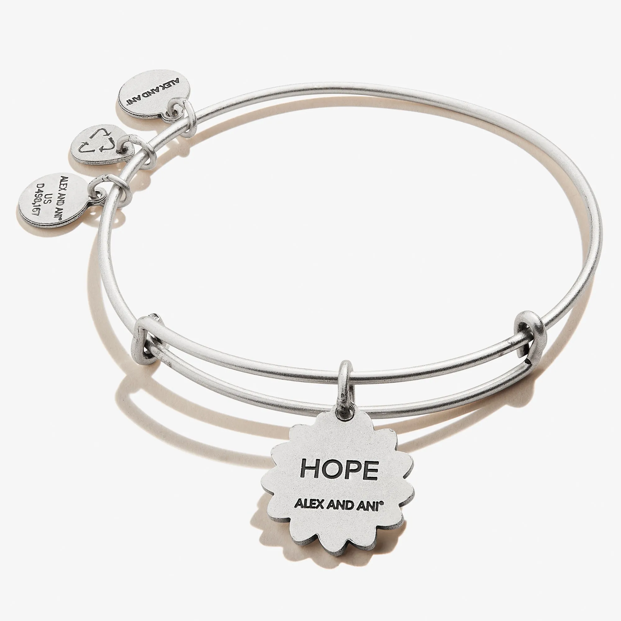 Daisy Charm Bangle Bracelet sold by Alex and Ani product image thumbnail 2