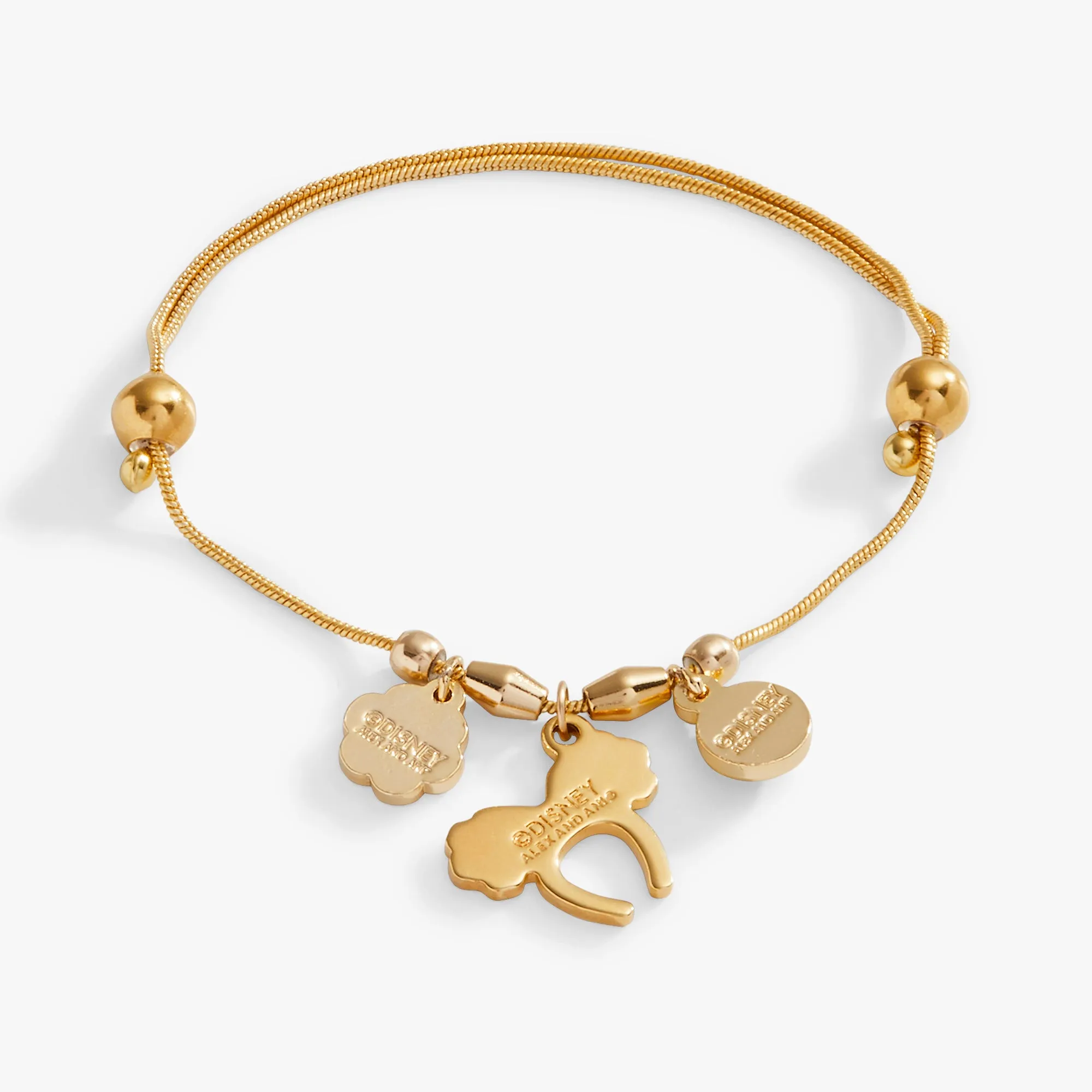 Disney® Minnie Mouse Ear Headband Trio Charm Bracelet sold by Alex and Ani product image thumbnail 2