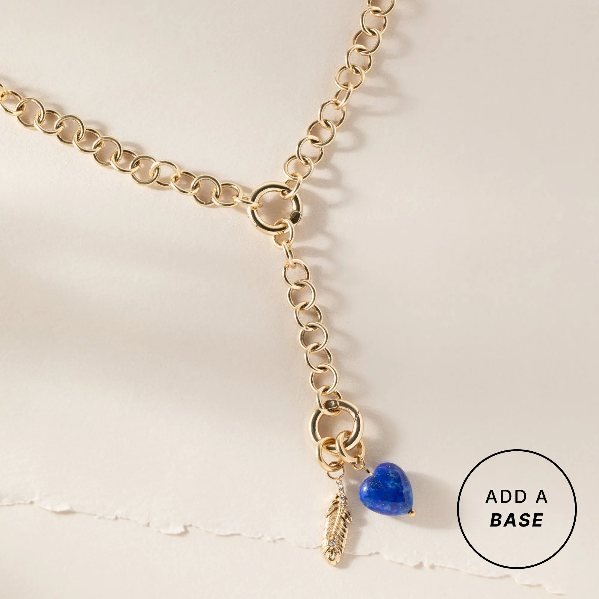 Lapis Gemstone Heart Interchangeable Charm sold by Alex and Ani product image thumbnail 2