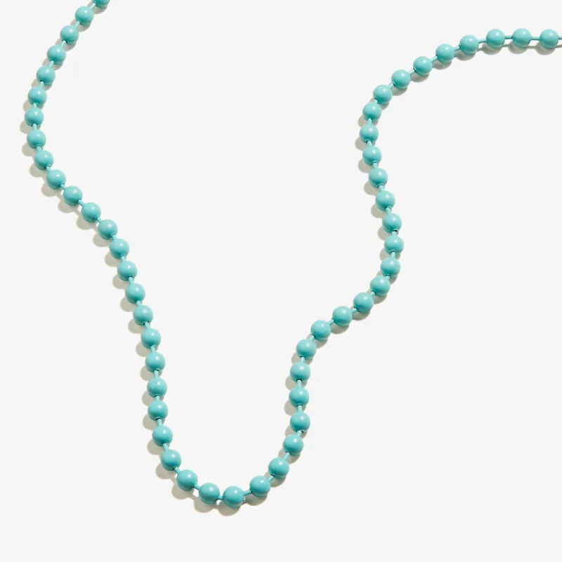 Ball Chain Necklace, Turquoise sold by Alex and Ani
