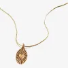 Heart Embossed Charm Necklace sold by Alex and Ani