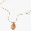 Heart Embossed Charm Necklace sold by Alex and Ani