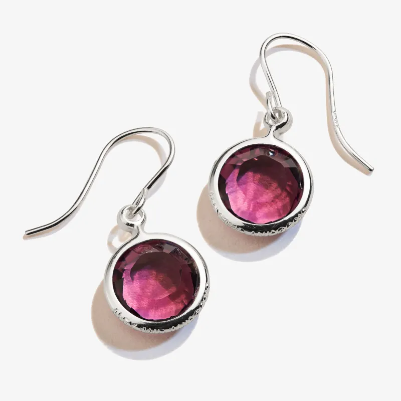 Amethyst Birthstone Earrings, February sold by Alex and Ani