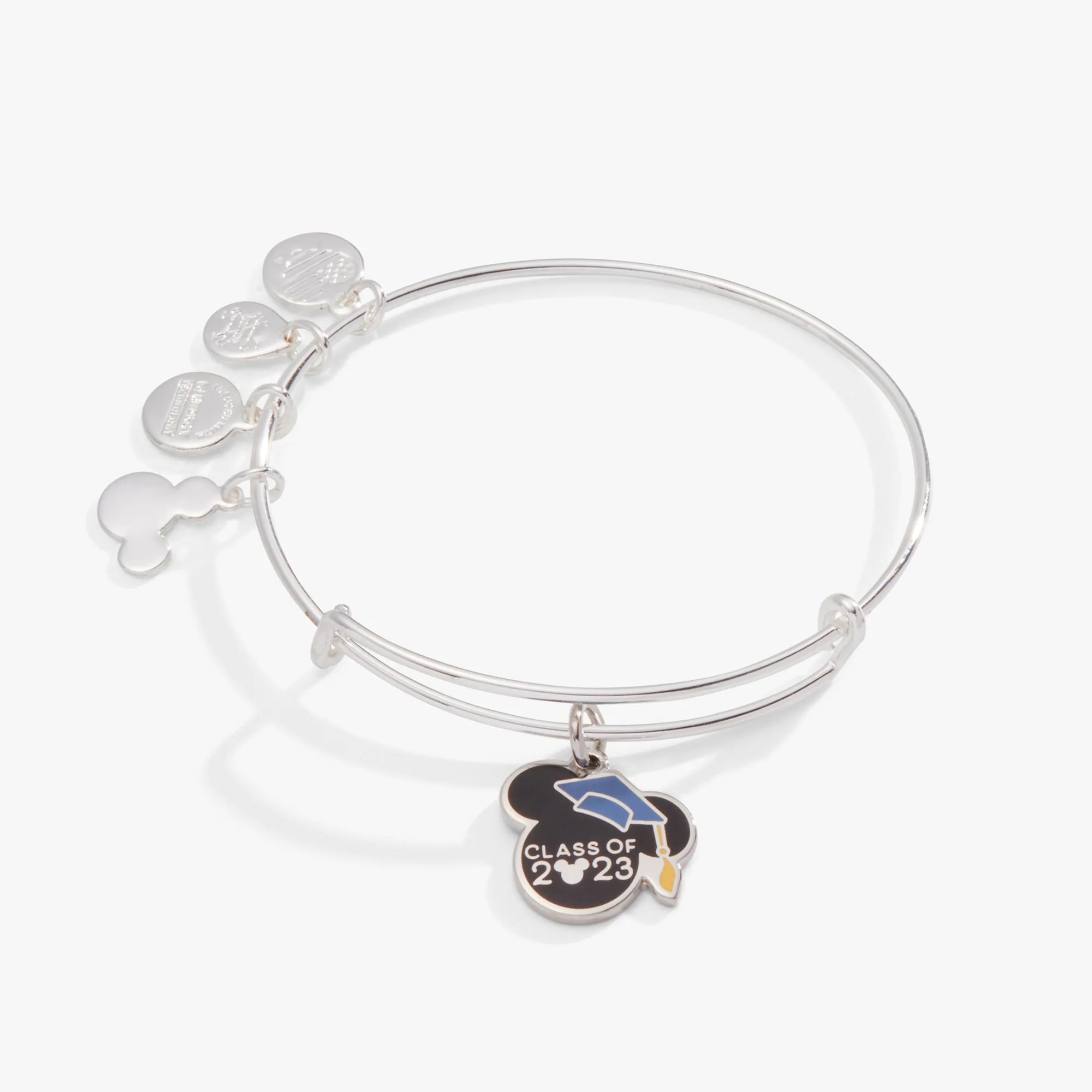 Disney® Mickey Mouse Graduation Cap 2023 Charm Bangle sold by Alex and Ani