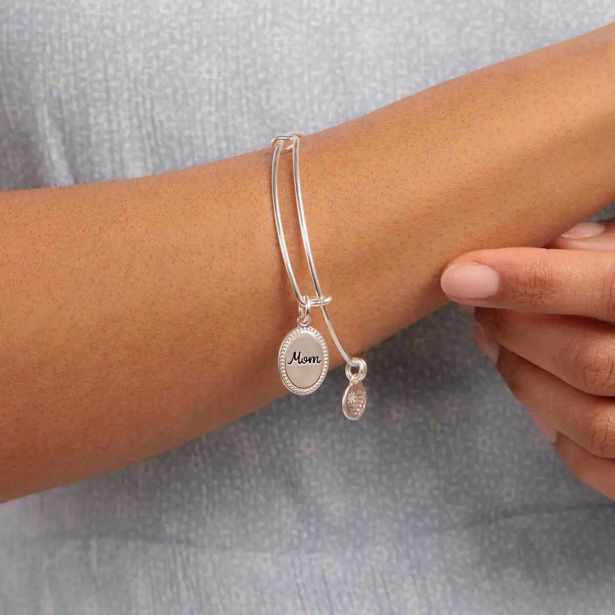 Mom Charm Bangle Bracelet, 'Bonded by Love' sold by Alex and Ani product image thumbnail 2