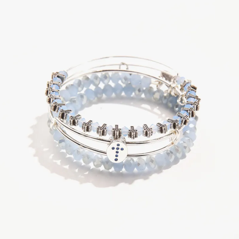 Manifest Faith and Hope Charm Bangles, Set of 3 sold by Alex and Ani