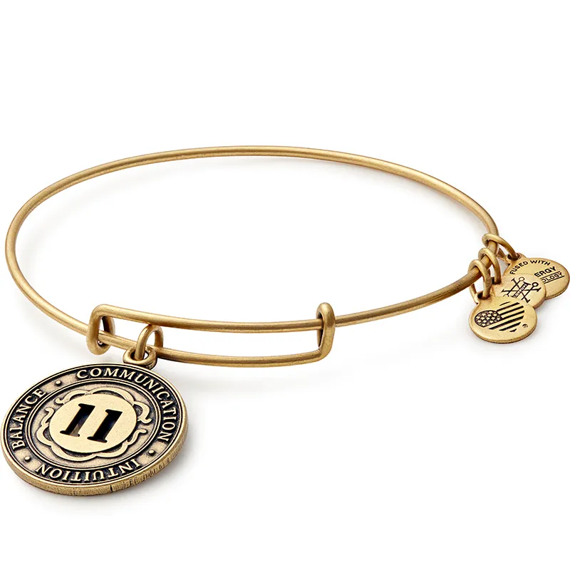 Number 11 Charm Bangle | Compassion, Communication and Intuition sold by Alex and Ani product image thumbnail 2