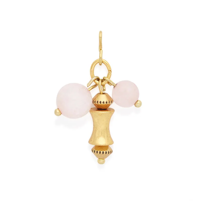 Rose Quartz Cluster Charm sold by Alex and Ani