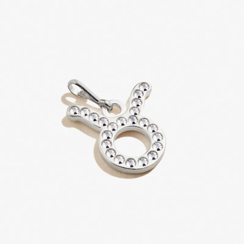 Taurus Zodiac Pavé Crystal Charm sold by Alex and Ani