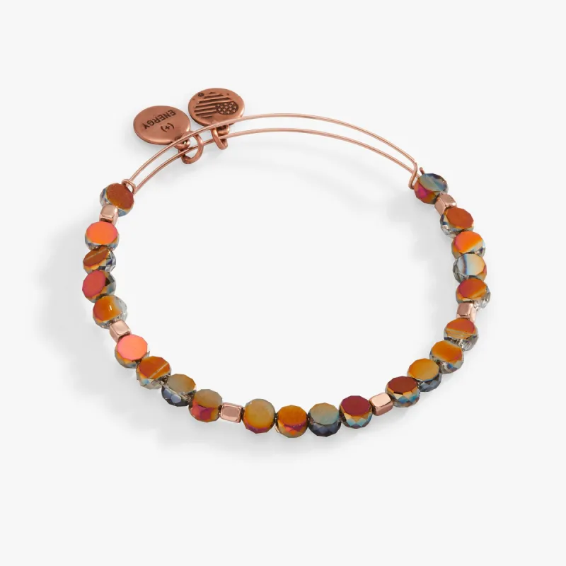 Devotion Beaded Bangle Bracelet, Bronze sold by Alex and Ani
