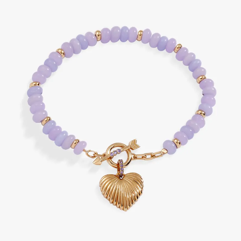 Puffy Heart Toggle Bracelet sold by Alex and Ani