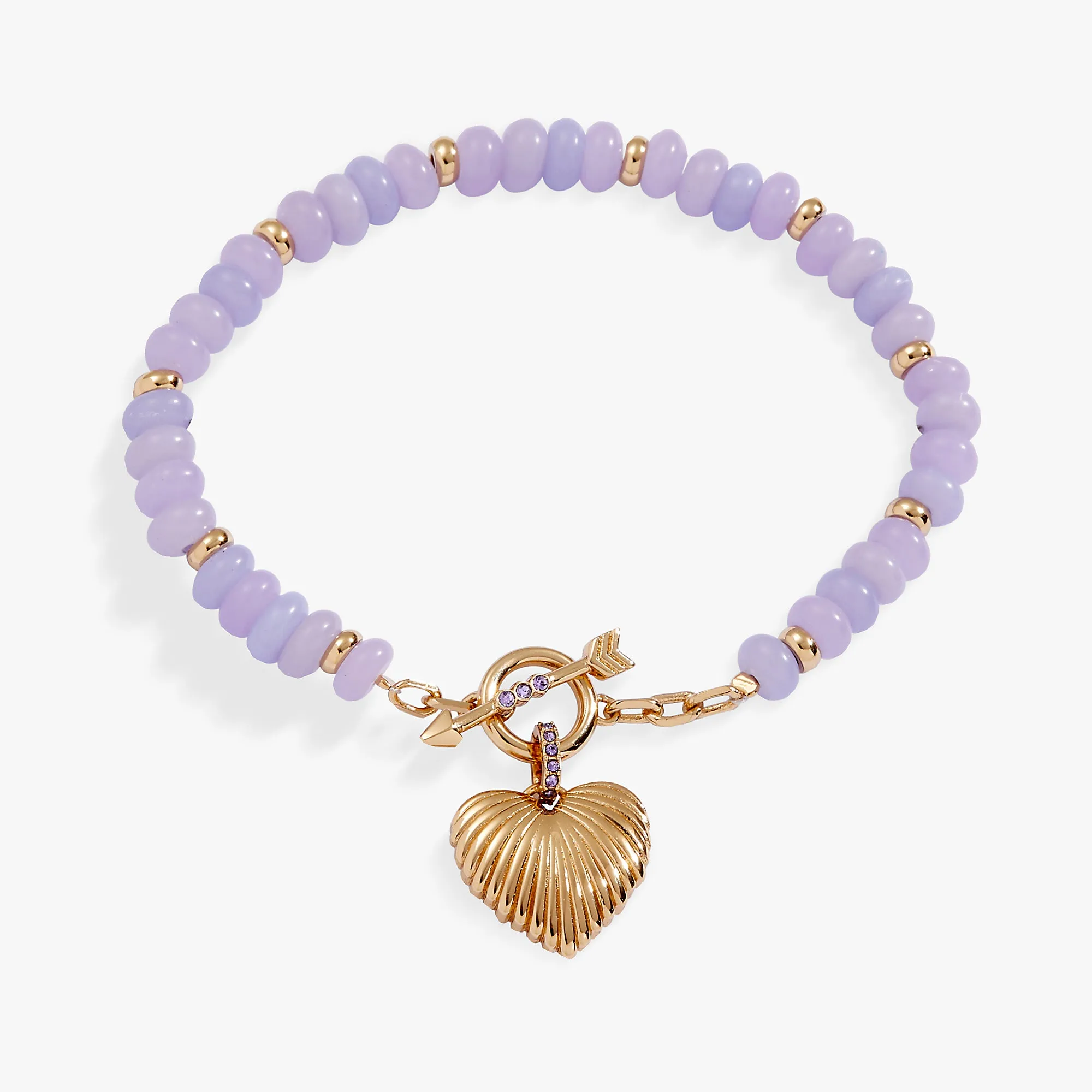 Puffy Heart Toggle Bracelet sold by Alex and Ani