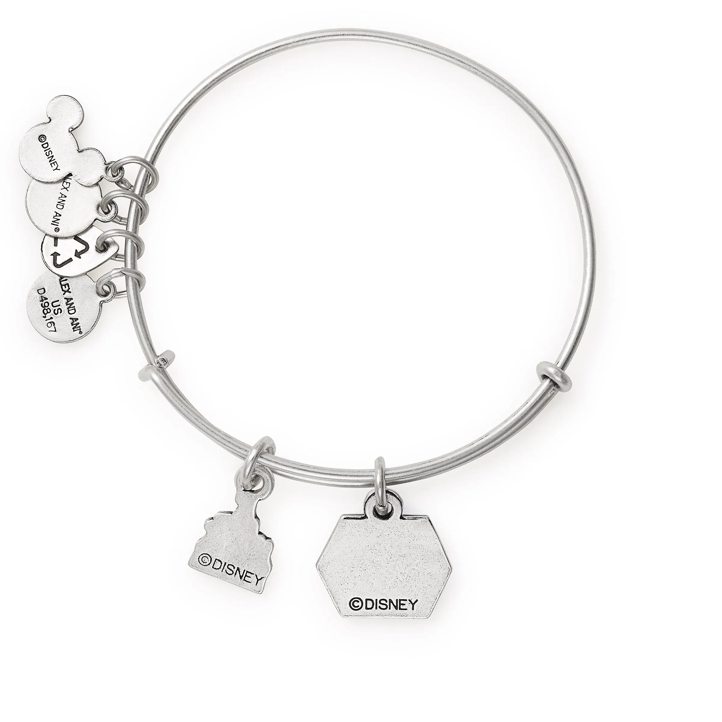 Disney® Castle 'Best Day Ever' Duo Charm Bangle sold by Alex and Ani product image thumbnail 3