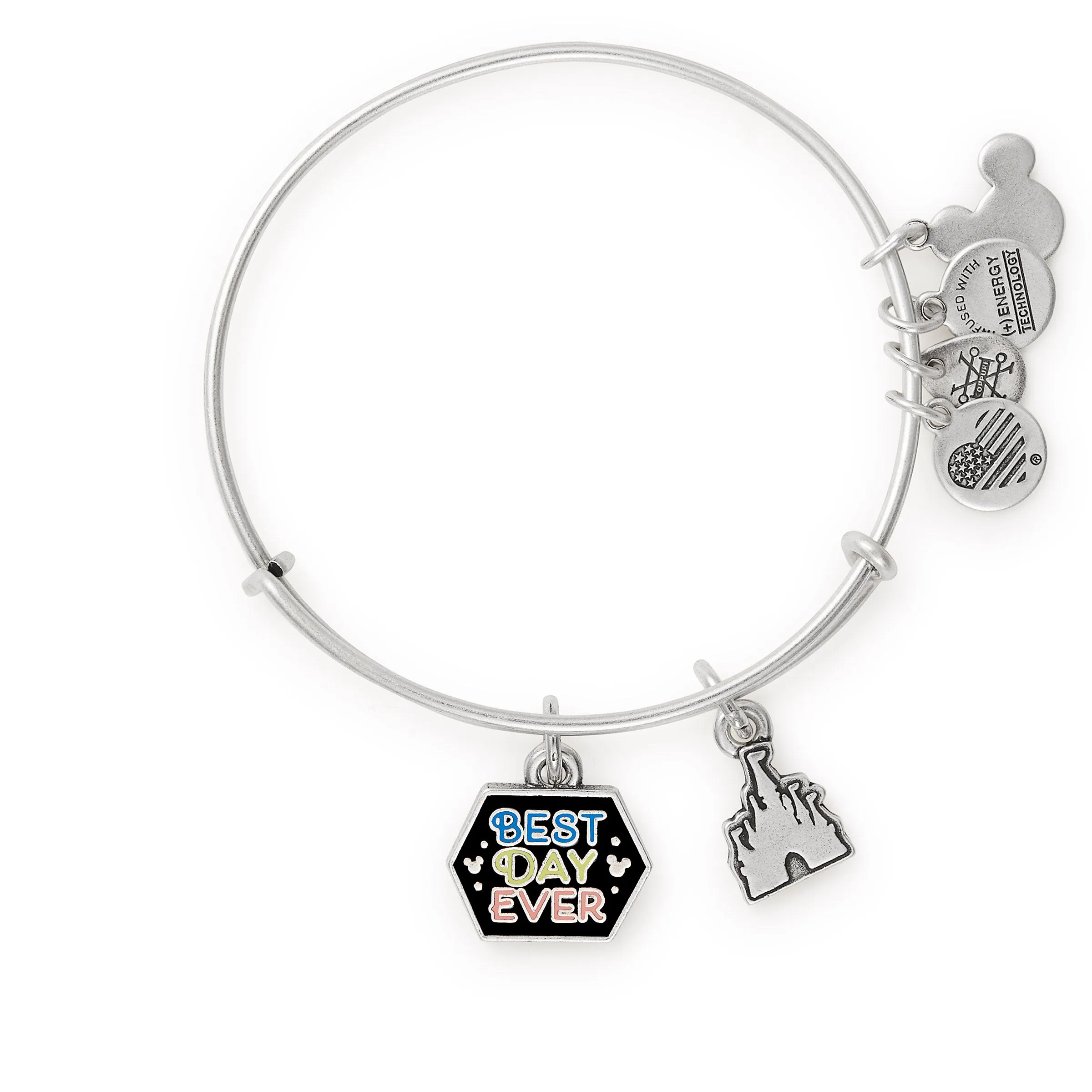 Disney® Castle 'Best Day Ever' Duo Charm Bangle sold by Alex and Ani product image thumbnail 2
