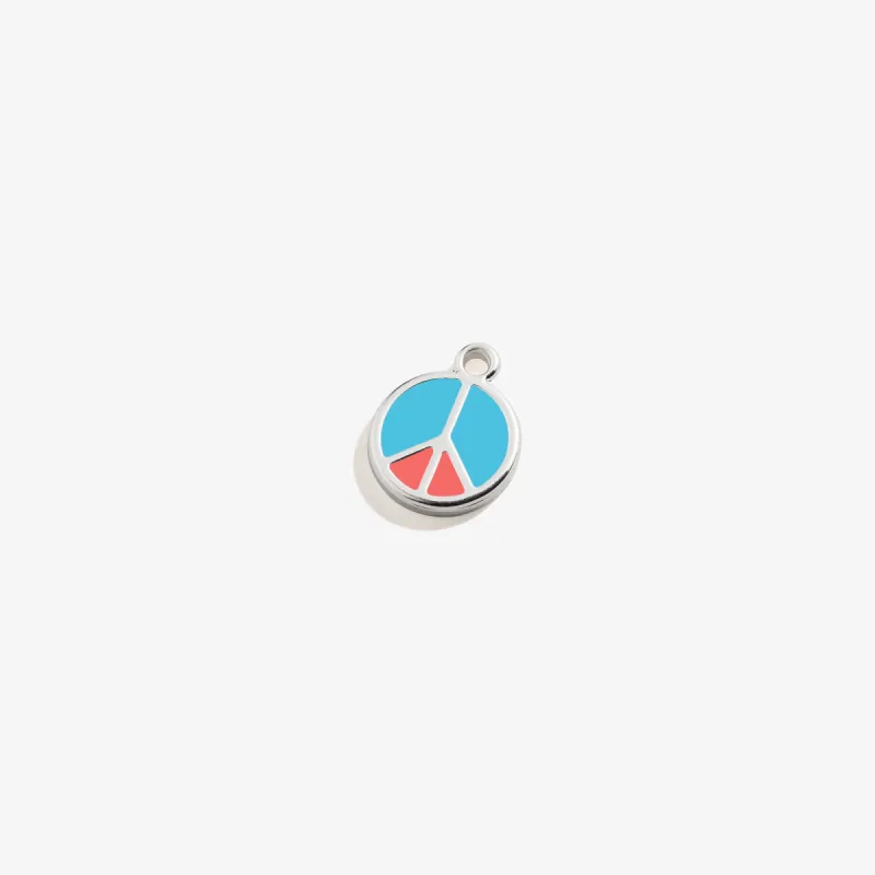Peace Sign Hoop Earring Charm sold by Alex and Ani
