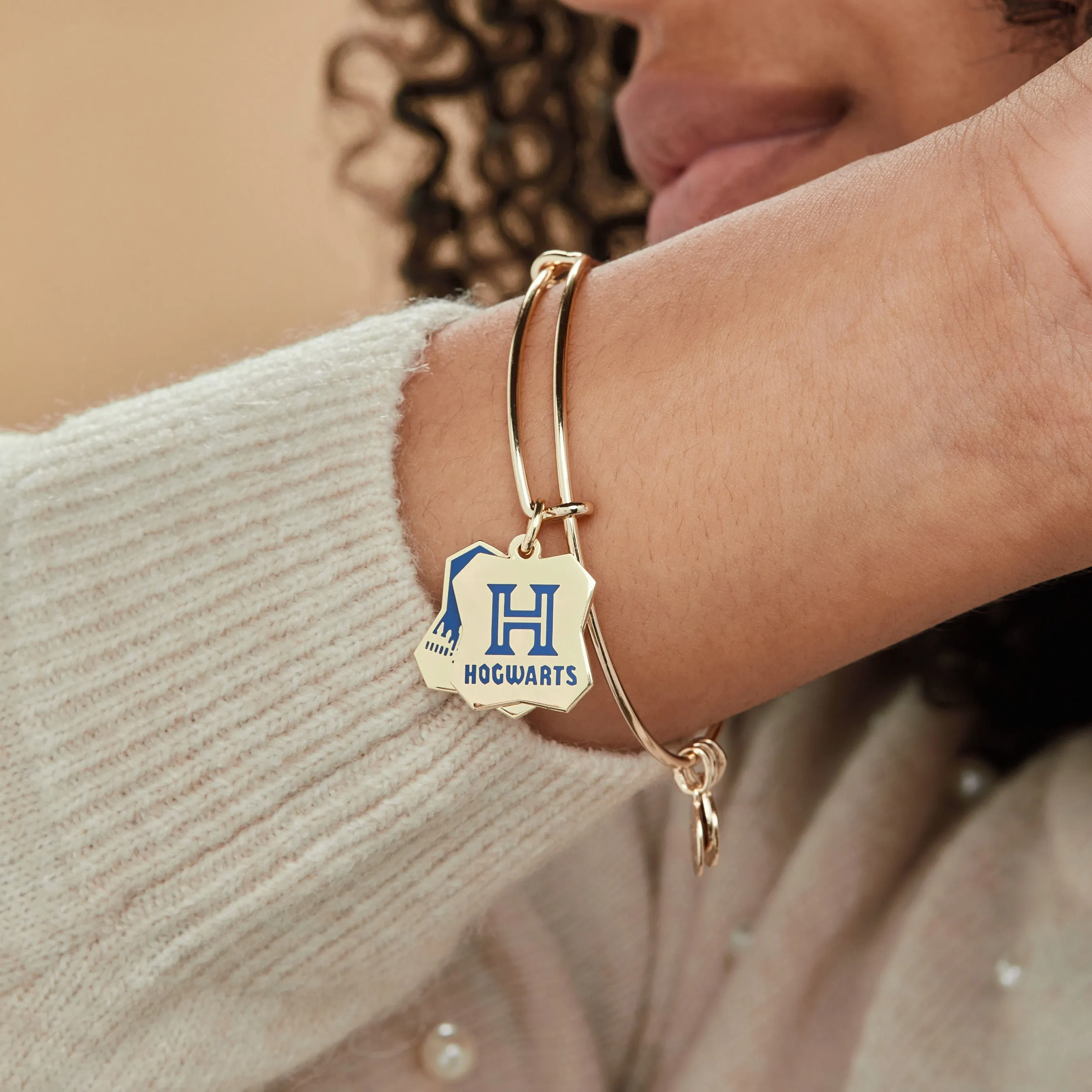 Harry Potter™ Hogwarts™ Welcome Home Slider Charm Bangle sold by Alex and Ani product image thumbnail 3