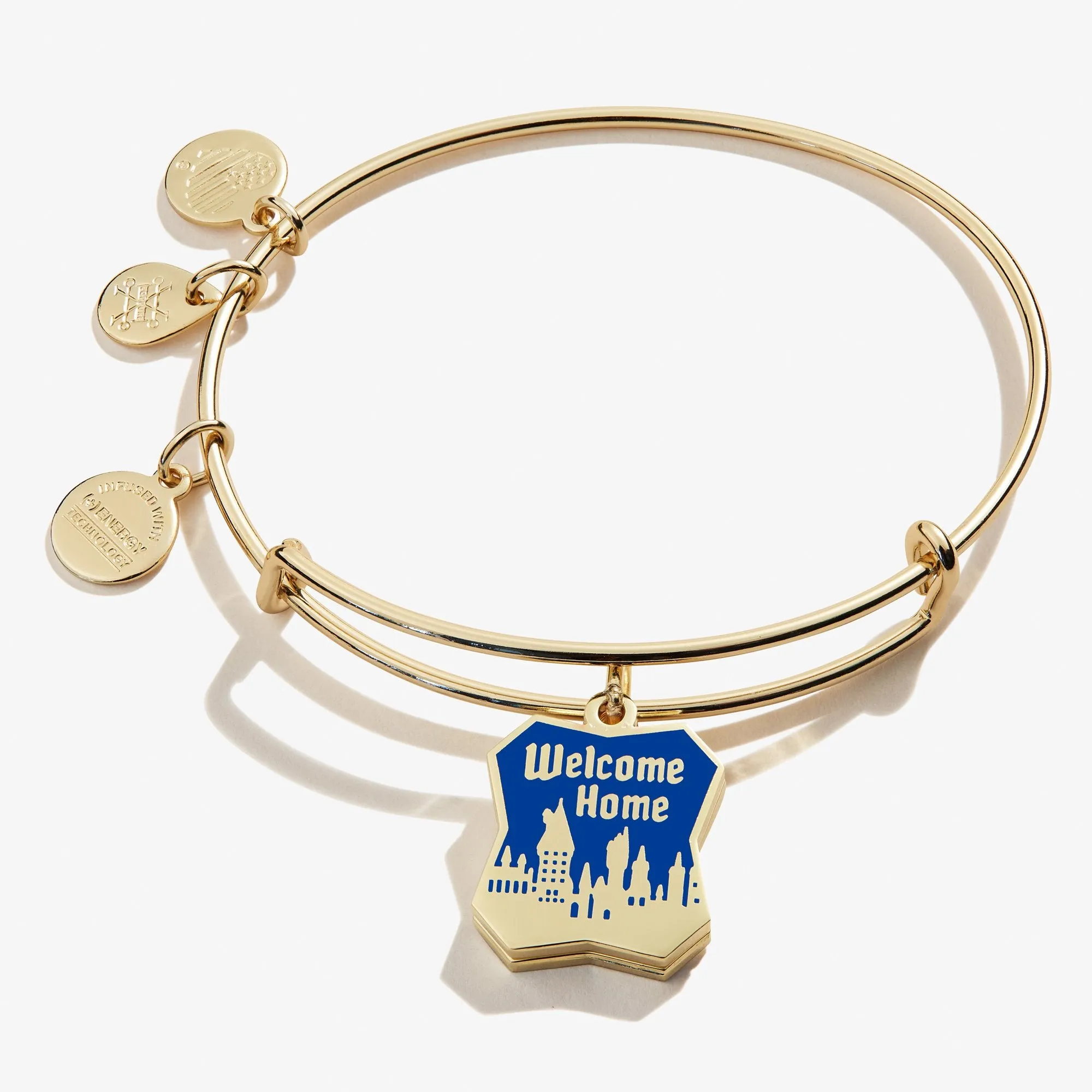 Harry Potter™ Hogwarts™ Welcome Home Slider Charm Bangle sold by Alex and Ani