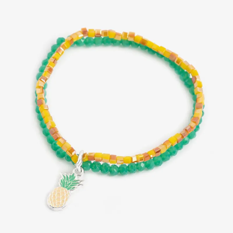 Pineapple Stretch Bracelet sold by Alex and Ani