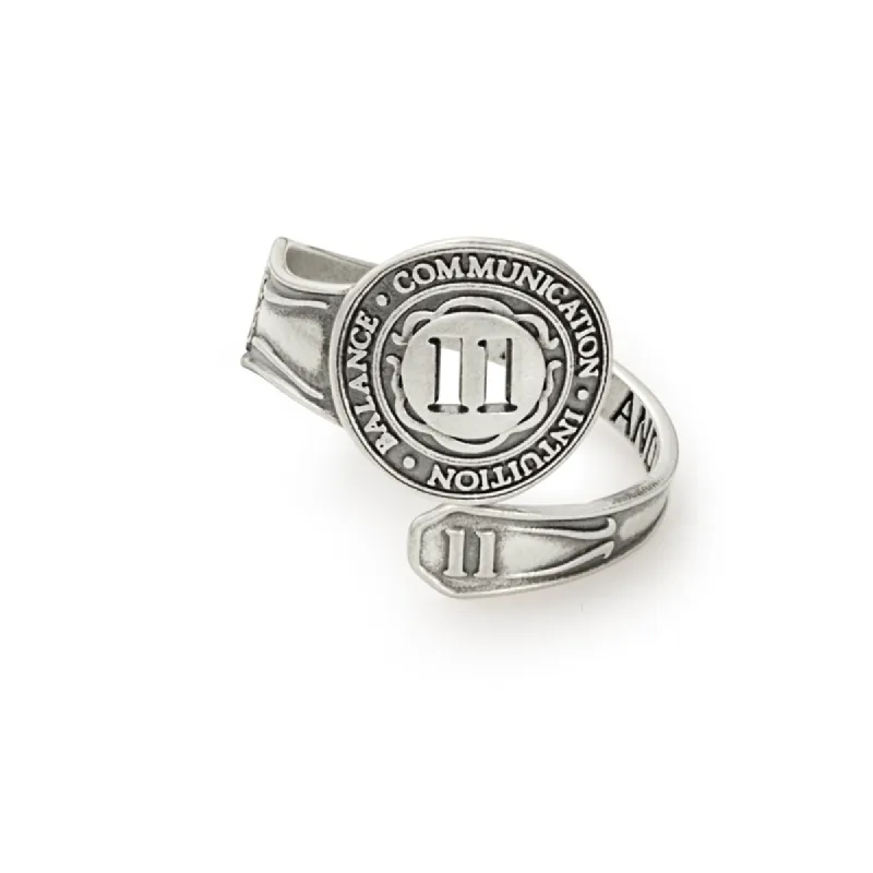 Number 11 Spoon Ring | Compassion, Communication and Intuition sold by Alex and Ani