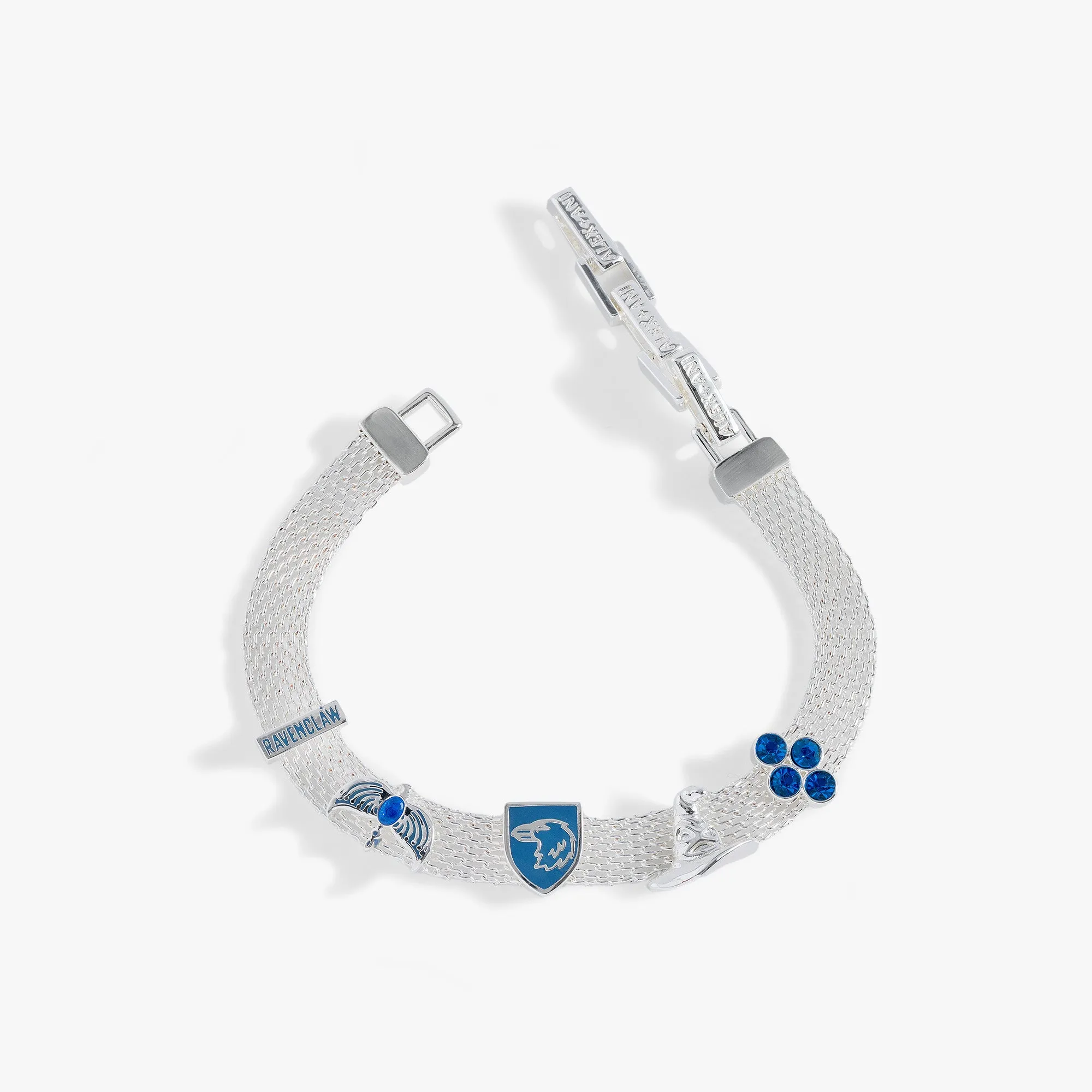 Harry Potter™ Ravenclaw Mesh Charm Bracelet sold by Alex and Ani